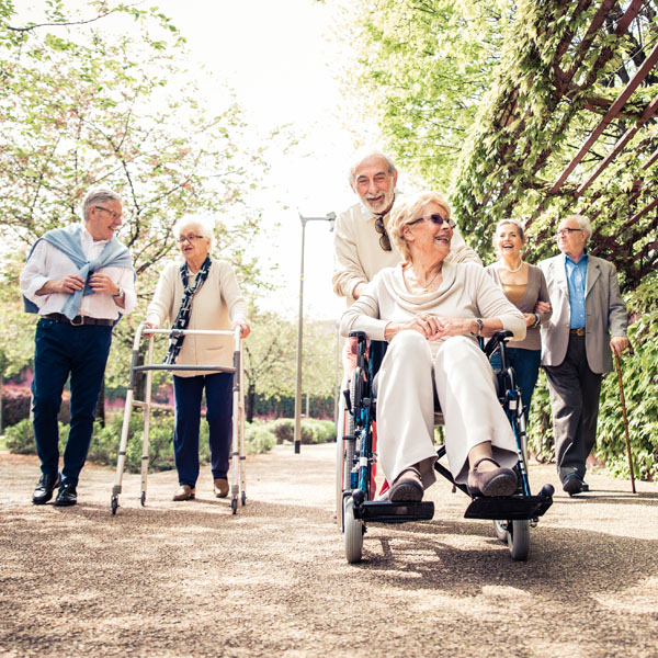 MOvIT+ community members spending time outdoors